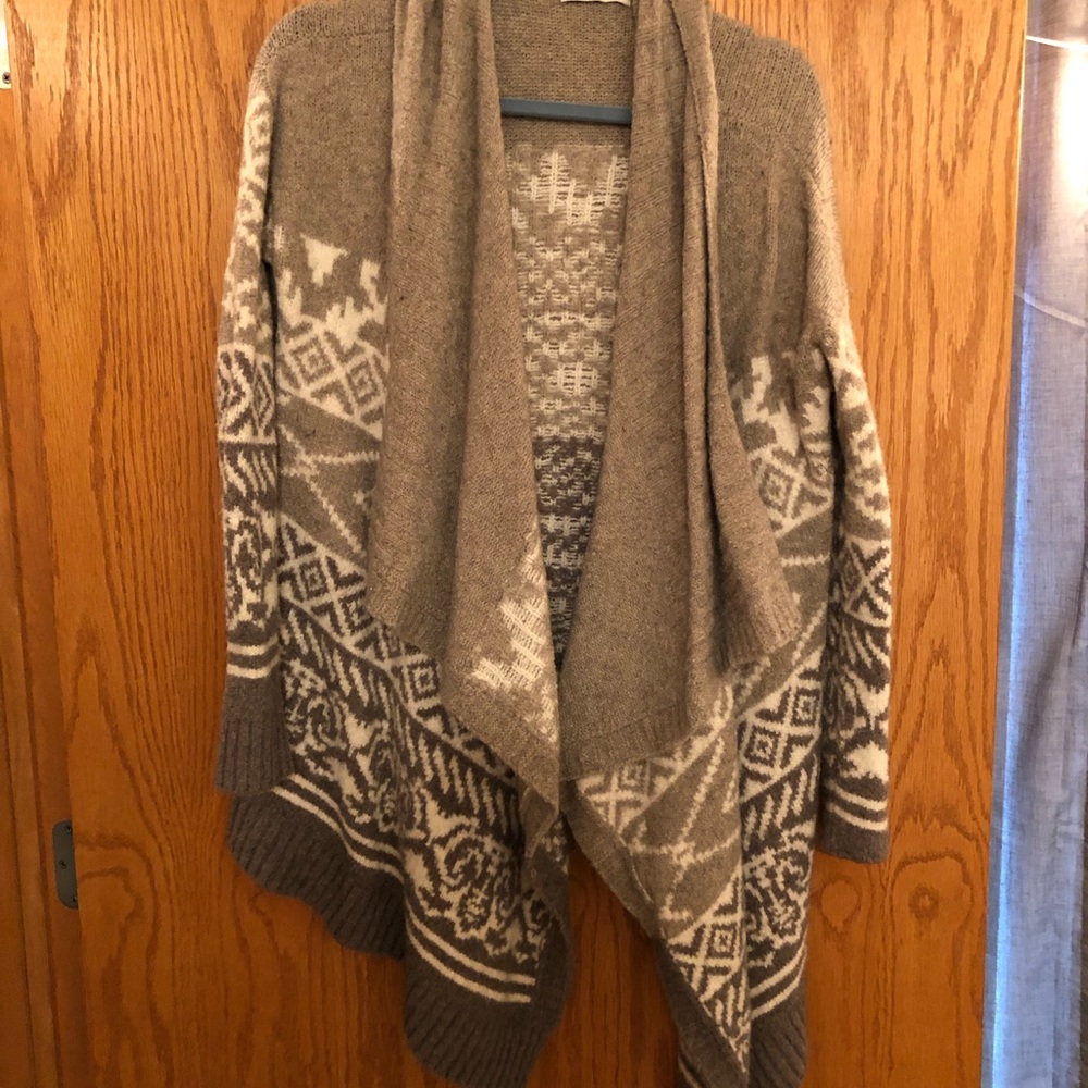 Abercrombie and Fitch Fuzzy Cardigan